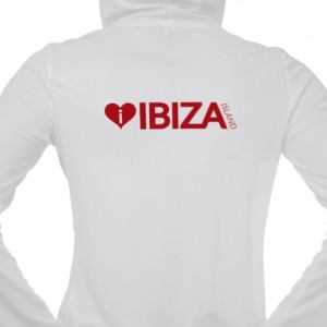 i love ibiza island womens hoodie jacket